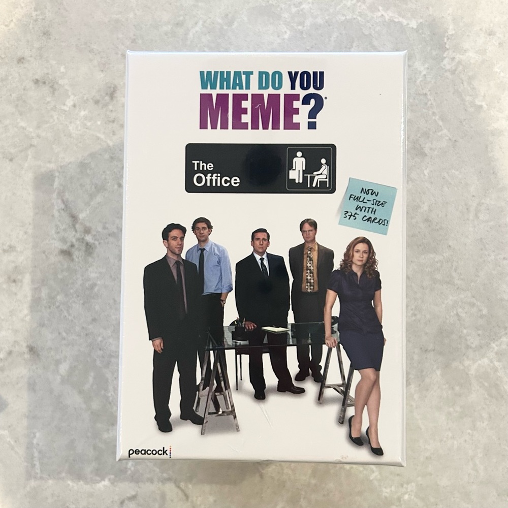 NEW What Do You Meme "The Office" Game Hilarious Adult Party Game Meme L…
